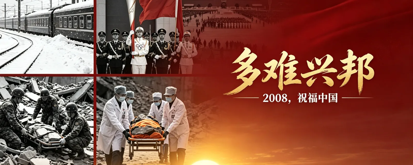 2008年注定在中国的历史上写下浓墨重彩的一笔。